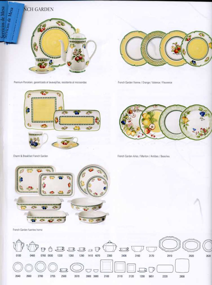 Villeroy and Boch FRENCH GARDEN